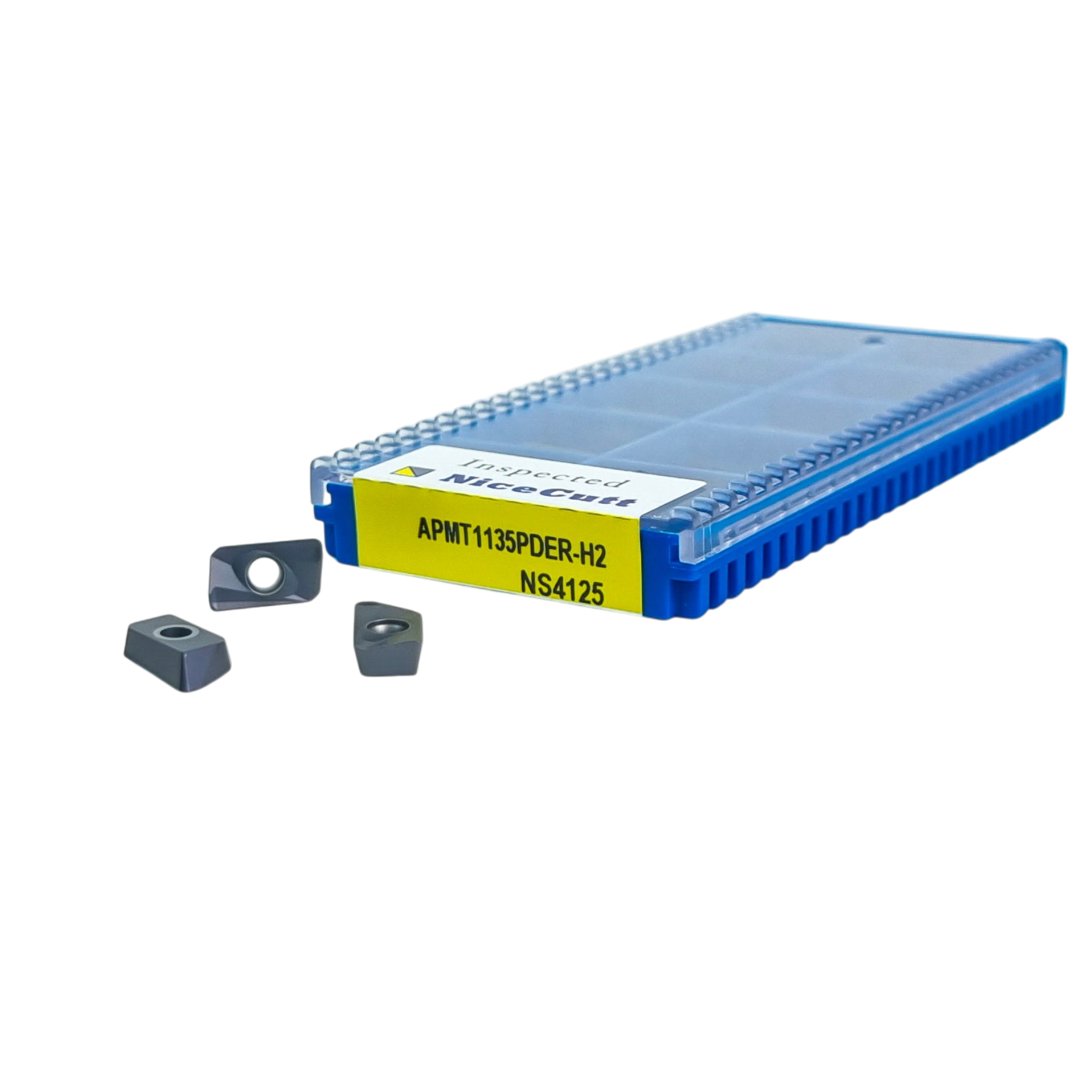 APMT1135PDER-H2 1 Caja de 10 Insertos de Fresado APMT1135PDER-H2 NS4125 NiceCutt