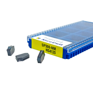 Caja de 10 Insertos Tronzado SP300-NM NS4125 NiceCutt