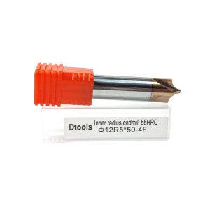 Fresa Inner Corner Radius Metal Duro 12.0 mm R5 55HRC DTools