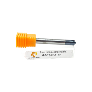 Fresa Radio Interno Metal Duro 6.0 mm R2 45HRC 4F EngineedTools