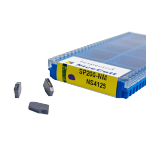 Caja de 10 Insertos Tronzado SP200-NN NS4125 NiceCutt