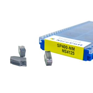 Caja de 10 Insertos Tronzado SP400-NM NS4125 NiceCutt
